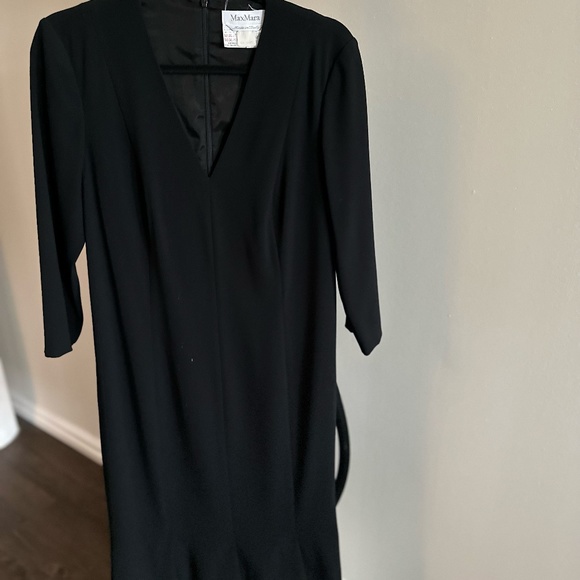 MaxMara Dresses & Skirts - Maxmara Black Dress Size 10